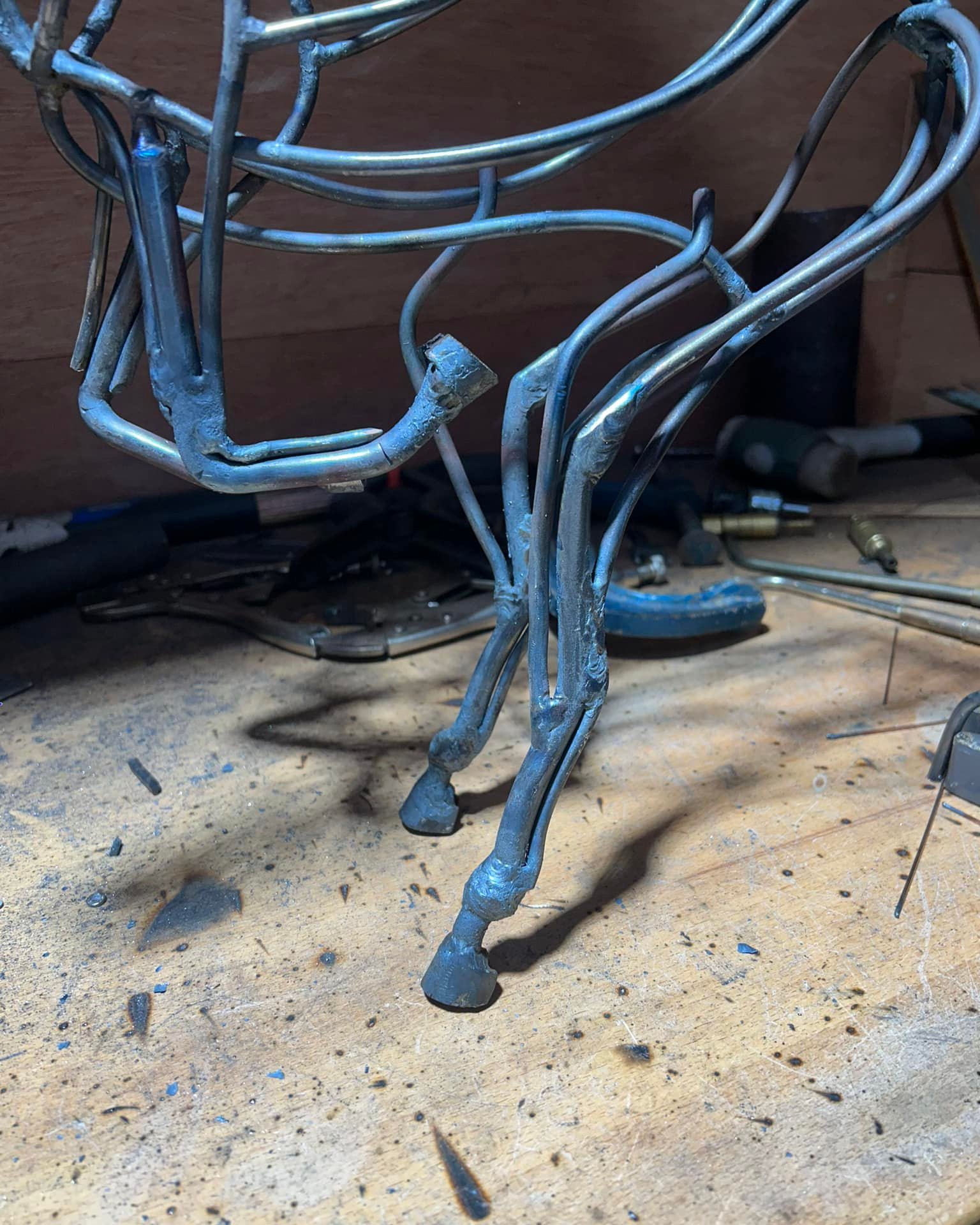 Allan poxton horse sculptures 1 24